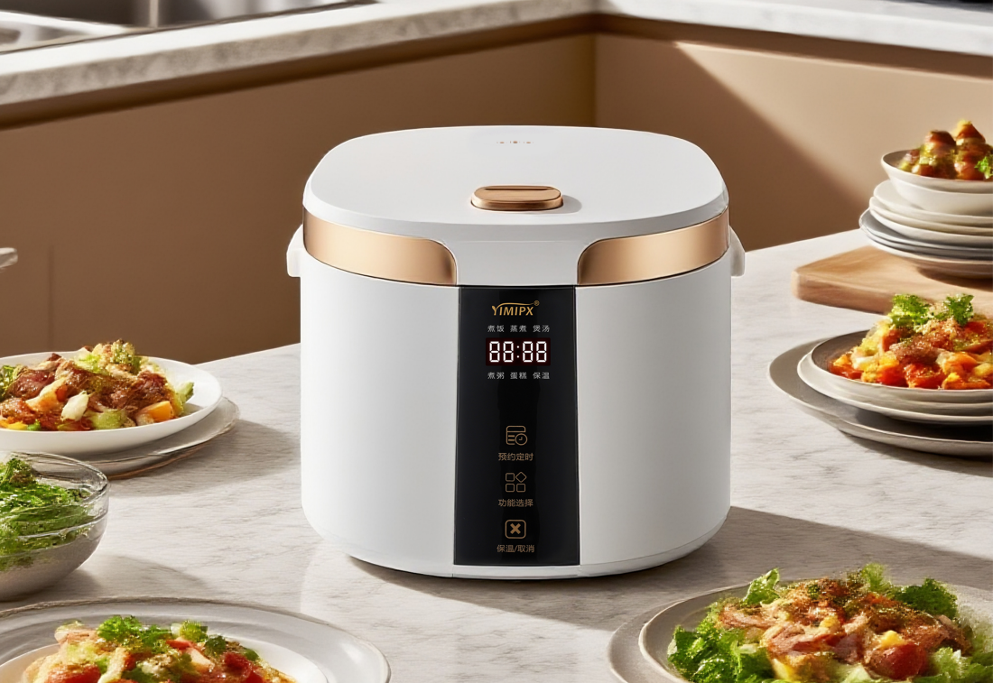 Square rice cooker