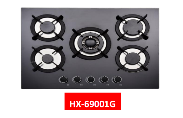 HX钢化玻璃燃气灶-69001G