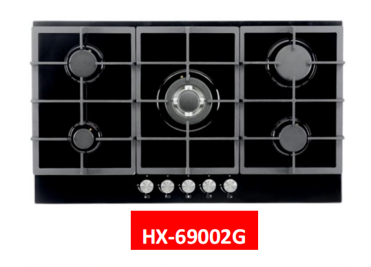 HX钢化玻璃燃气灶-69002G