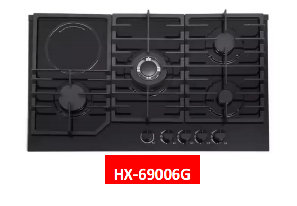 HX钢化玻璃燃气灶-69006G